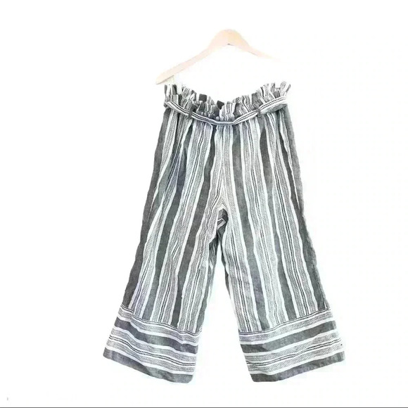 🌈 6/$60 Planet Gold, Juniors, Blk/Wht Pants, Lrg - Picture 2 of 5